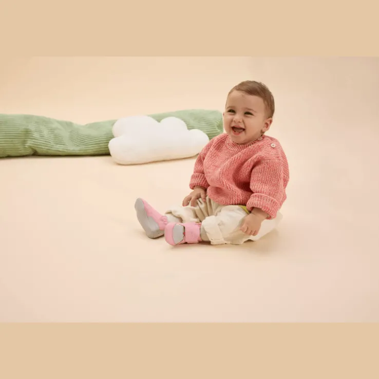 Krabbelschuh Leder Crawly